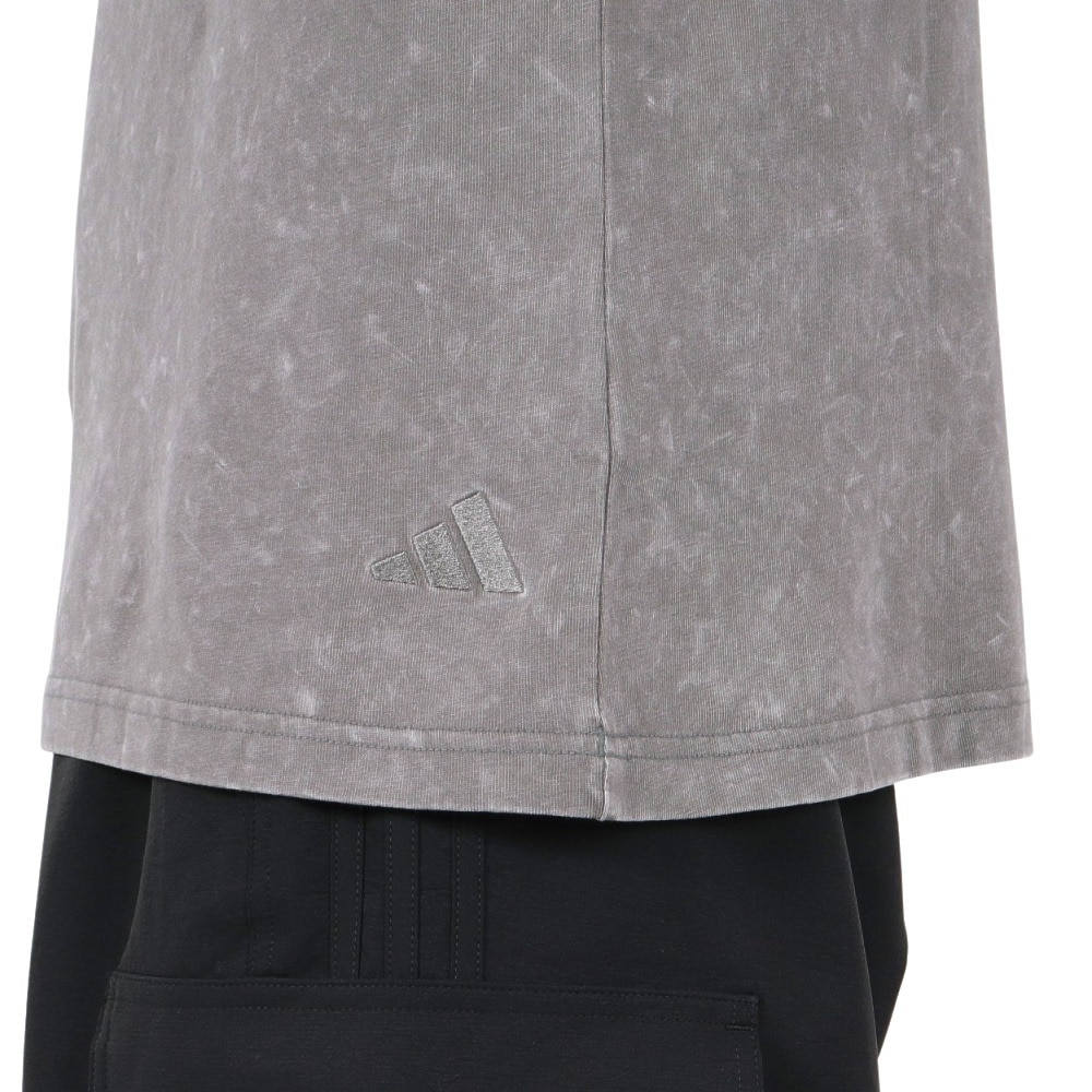アディダス（adidas）（メンズ）3ストライプス WASHTシャツ ZP923-KB0777