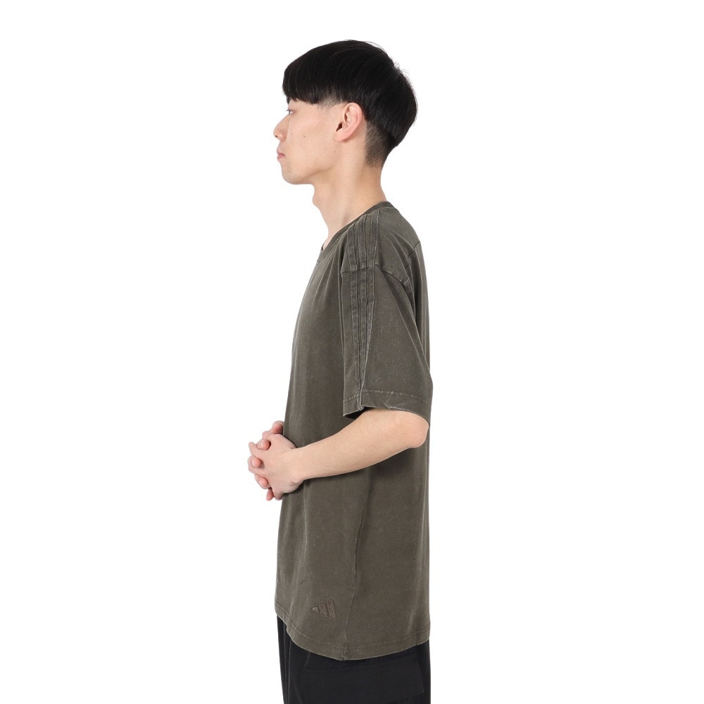 アディダス（adidas）（メンズ）3ストライプス WASHTシャツ ZP923-KB3091