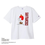 (メンズ、レディース)リバースウィーブ 半袖Tシャツ PEANUTS C3-B351 010