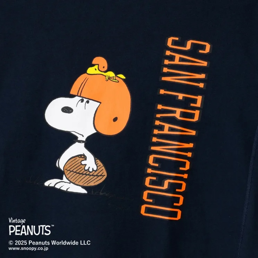 チャンピオン-ヘリテイジ（CHAMPION-HERITAGE）（メンズ、レディース）リバースウィーブ 半袖Tシャツ PEANUTS C3-B351 370