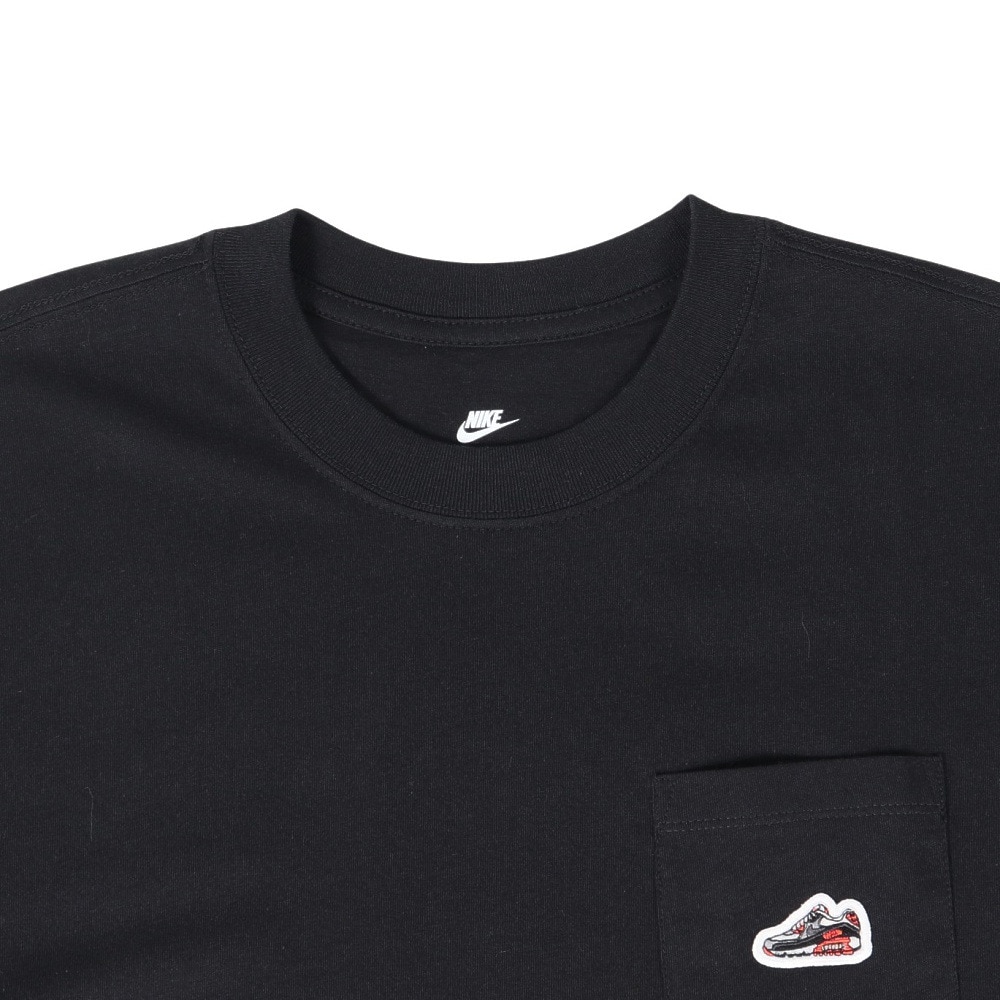 ナイキ（NIKE）（メンズ）スポーツウェア エア マックス 90 パッチ 半袖 Tシャツ HQ9243-010