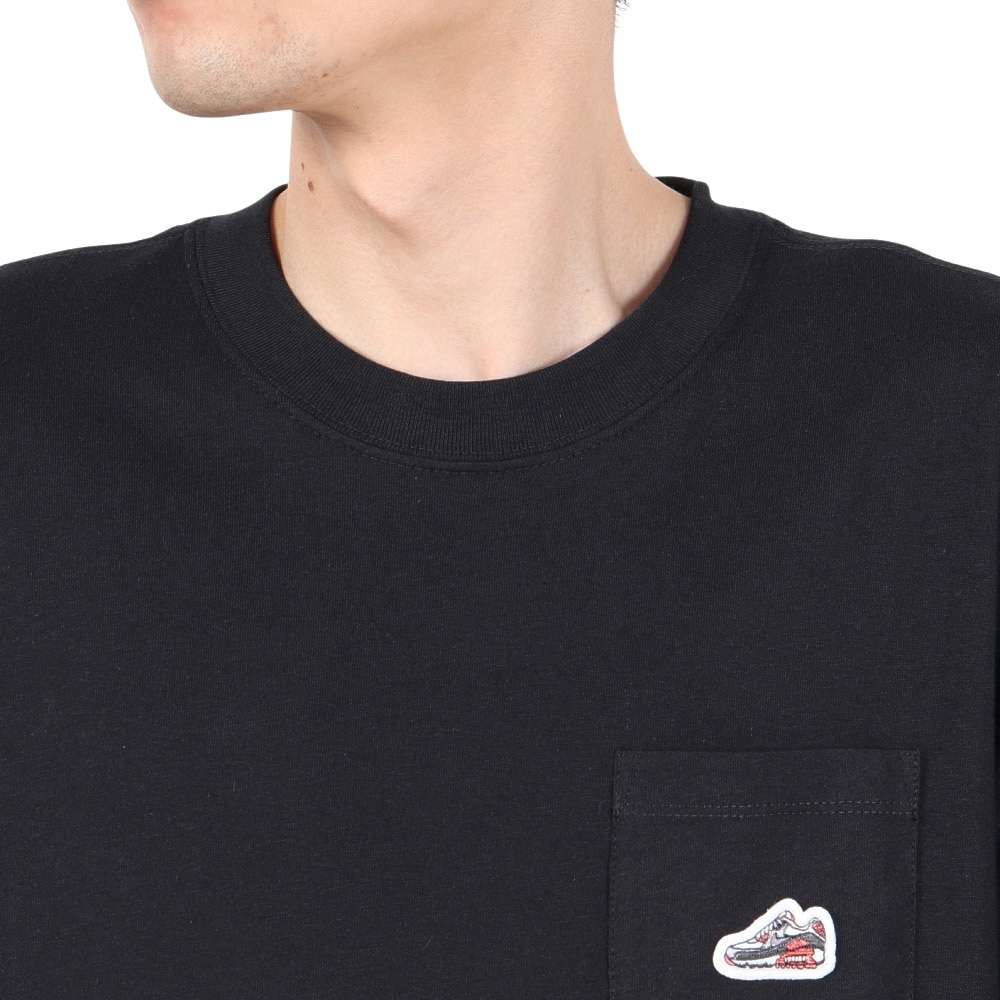 ナイキ（NIKE）（メンズ）スポーツウェア エア マックス 90 パッチ 半袖 Tシャツ HQ9243-010