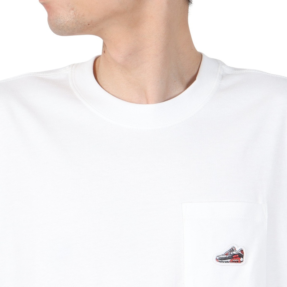 ナイキ（NIKE）（メンズ）スポーツウェア エア マックス 90 パッチ 半袖 Tシャツ HQ9243-100