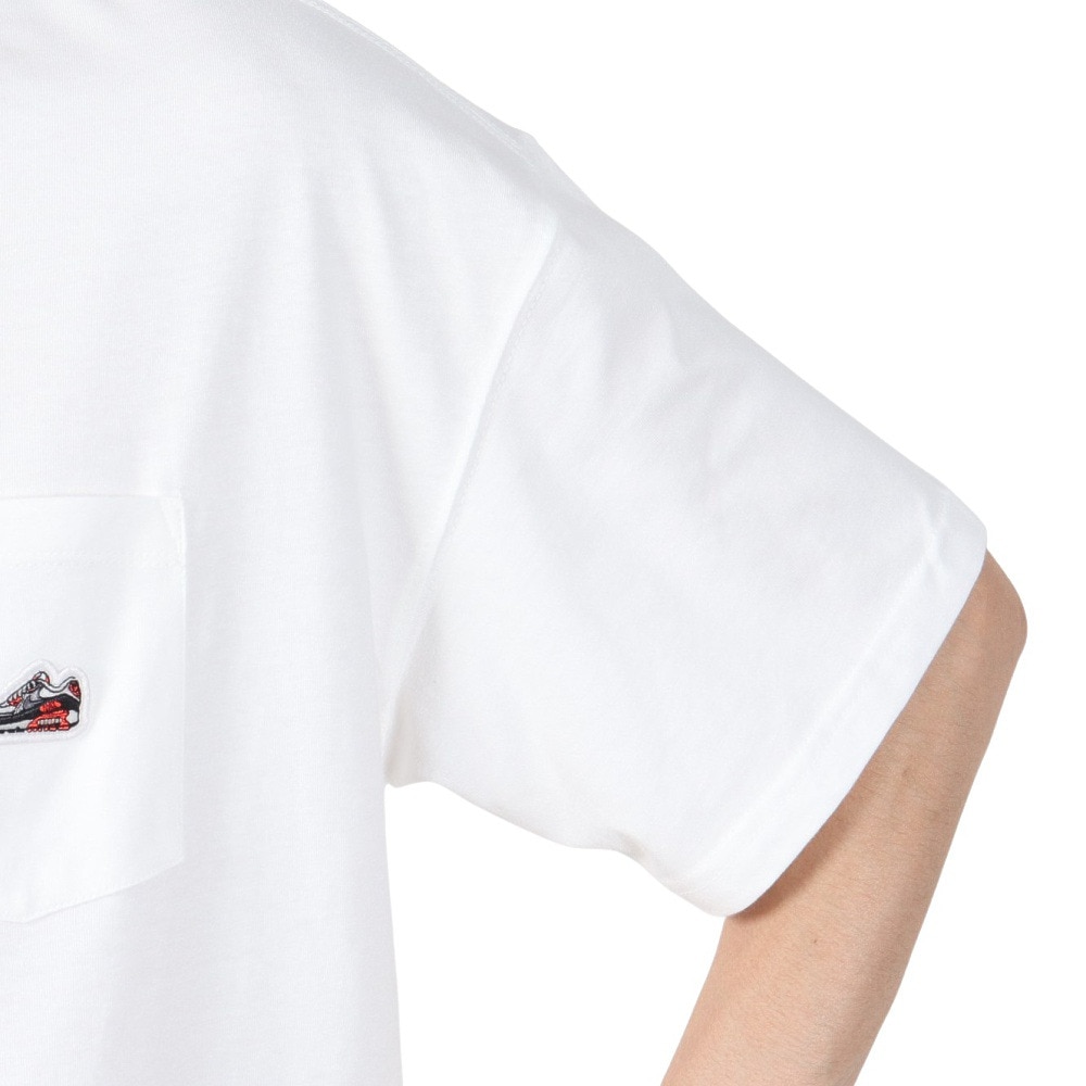 ナイキ（NIKE）（メンズ）スポーツウェア エア マックス 90 パッチ 半袖 Tシャツ HQ9243-100