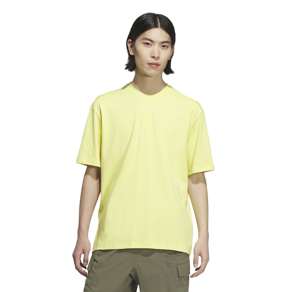 アディダス（adidas）（メンズ）シティエスケープ ルーズフィット マイクロボーダー ヘビーウェイト 半袖Tシャツ KQD35-JM2059