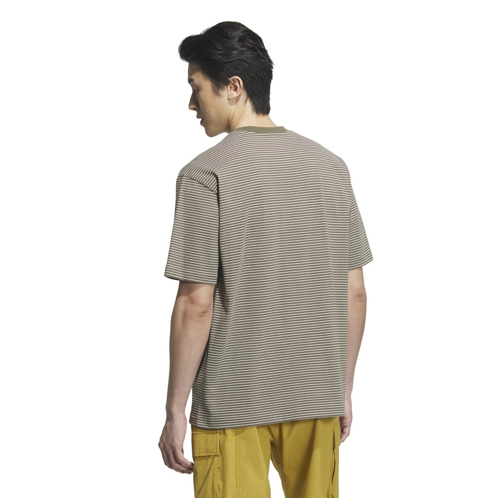 アディダス（adidas）（メンズ）シティエスケープ ルーズフィット マイクロボーダー ヘビーウェイト 半袖Tシャツ KQD35-JM2060