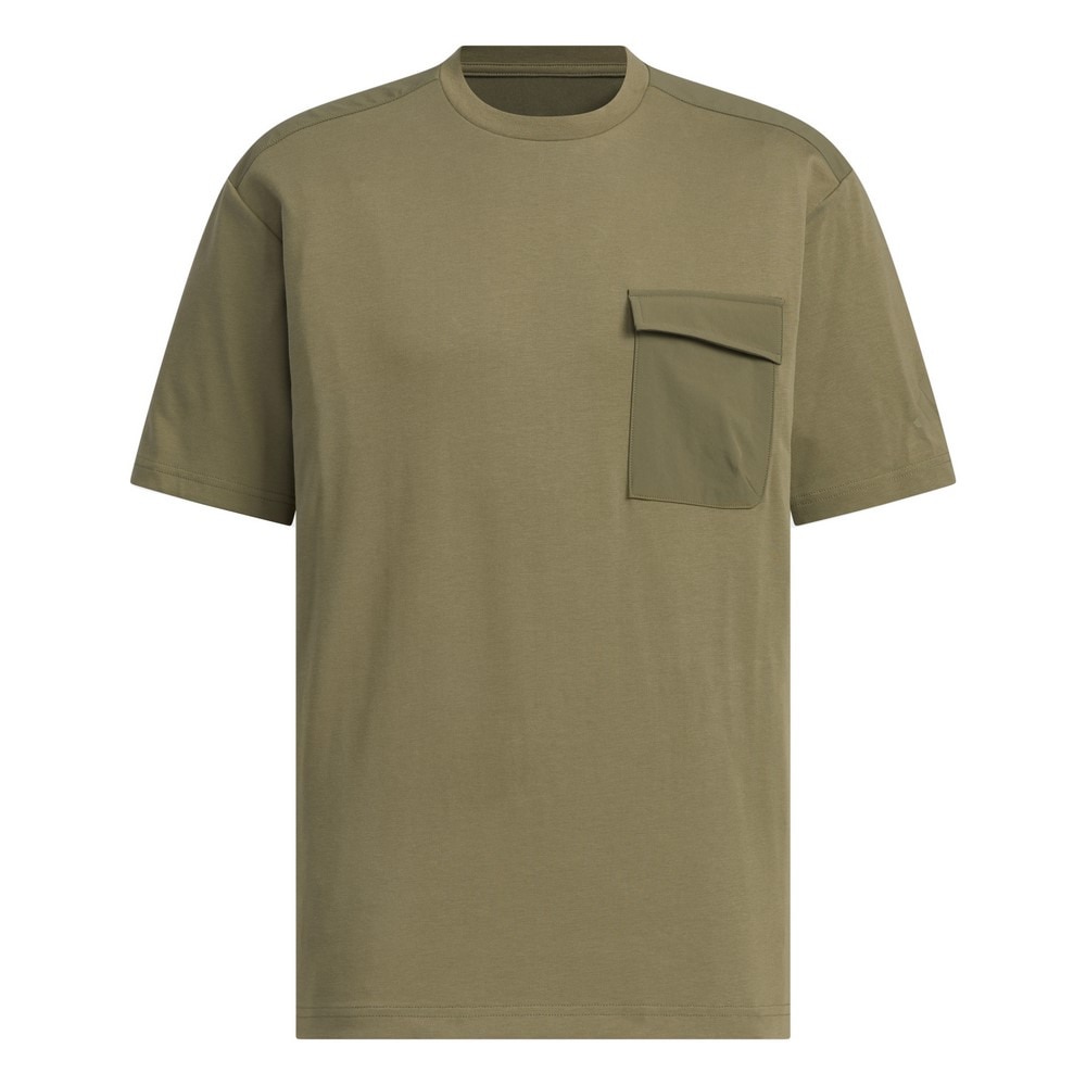 アディダス（adidas）（メンズ）シティエスケープ ルーズフィット ファブリックミックス 半袖ポケットTシャツ KQD37-JM2063