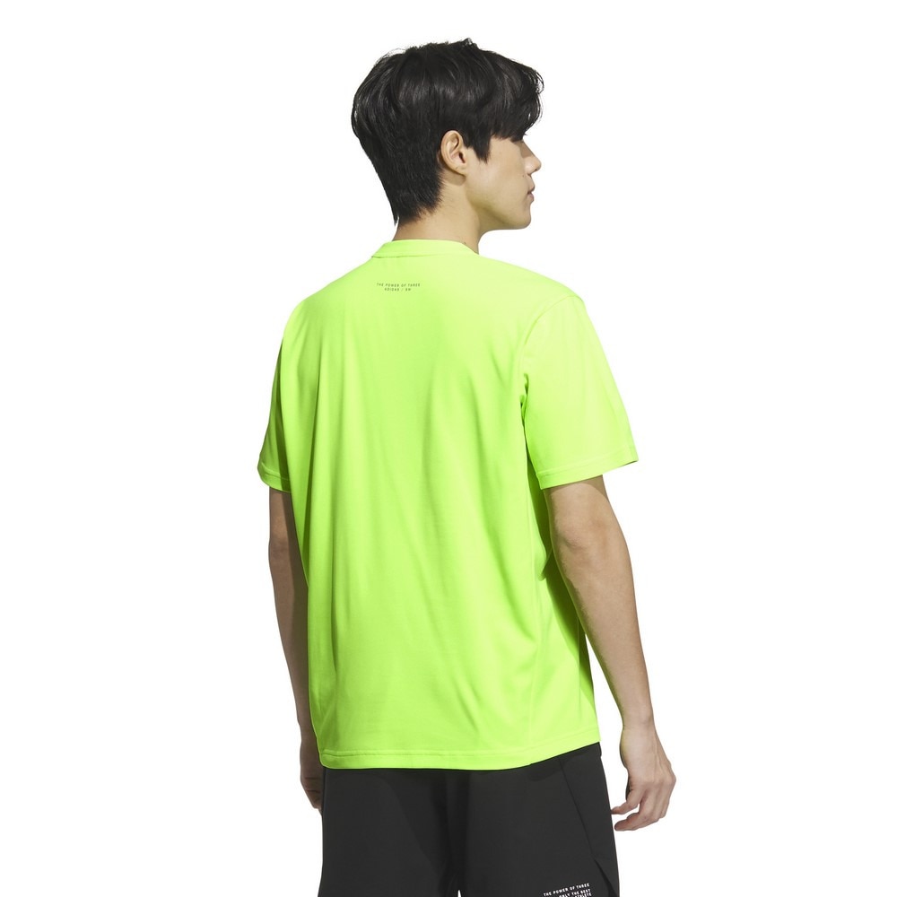 アディダス（adidas）（メンズ）ADPTN レギュラーフィット ダブルニット 半袖Tシャツ KQD47-JM2003