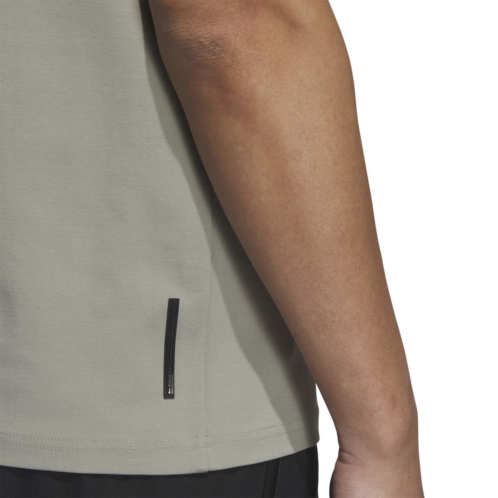 アディダス（adidas）（メンズ）プレミアム アクティブ レギュラーフィット ダブルニット 半袖Tシャツ KQD70-JM2014