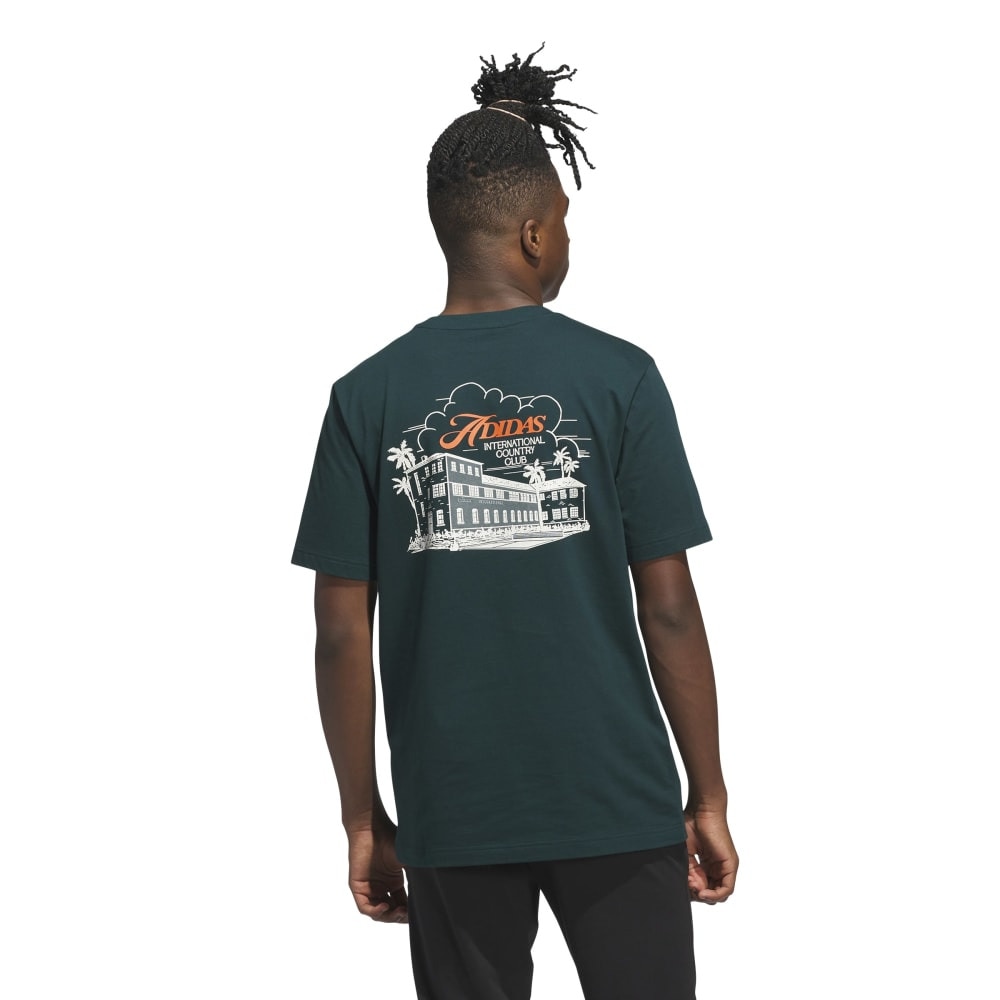 アディダス（adidas）（メンズ）カントリークラブ シーニック グラフィック 半袖Tシャツ JVH77-JV8447