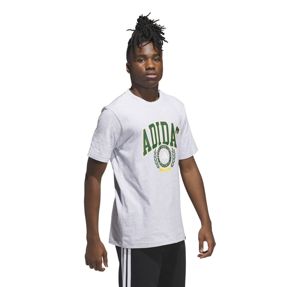 アディダス（adidas）（メンズ）カレッジエンブレム グラフィックTシャツ JVH80-JV8442