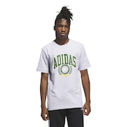(メンズ)カレッジエンブレム グラフィックTシャツ JVH80-JV8442