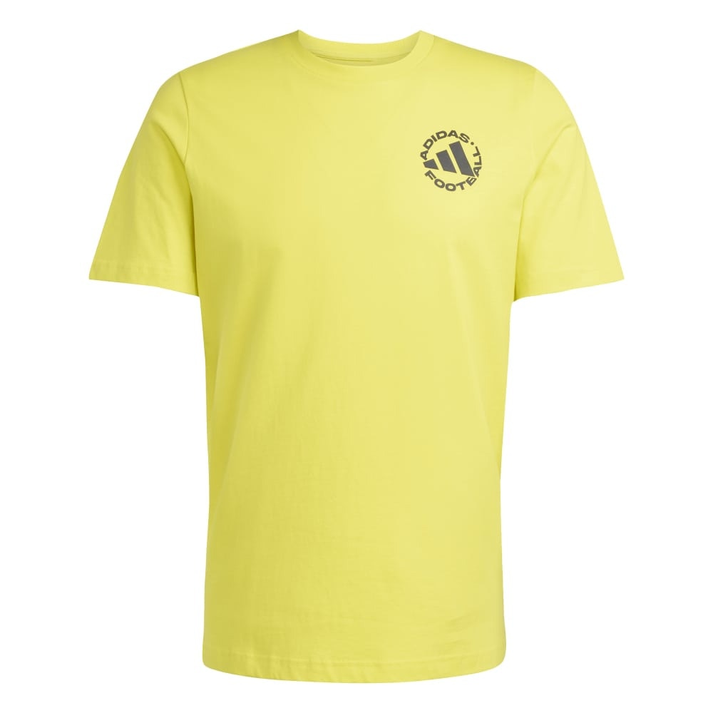 アディダス（adidas）（メンズ）フットボール ステッカー Tシャツ JXY76-JM8938