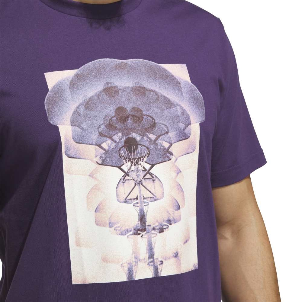 アディダス（adidas）（メンズ）Kaleidoscope Hoop グラフィックTシャツ KKQ87-JV8413