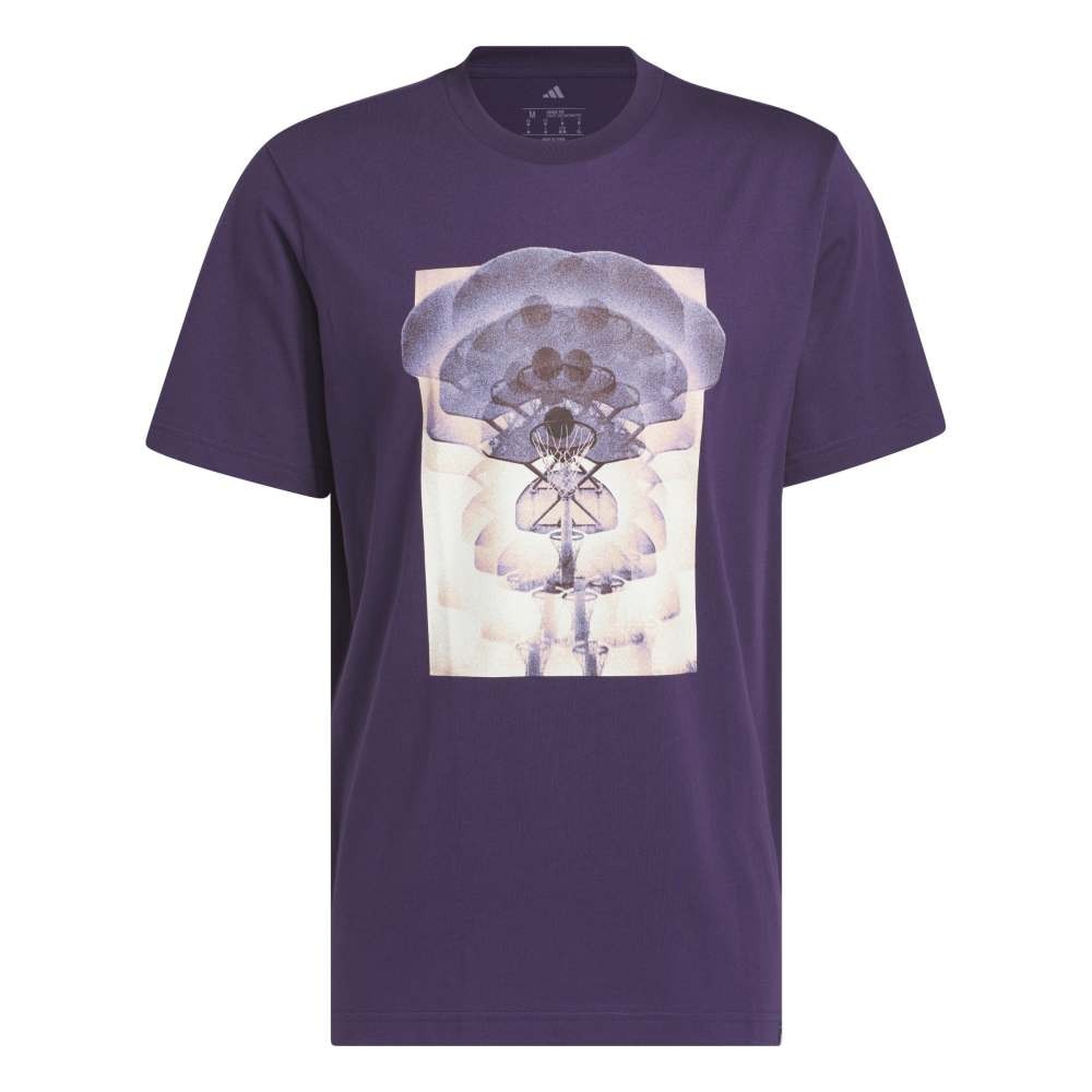アディダス（adidas）（メンズ）Kaleidoscope Hoop グラフィックTシャツ KKQ87-JV8413