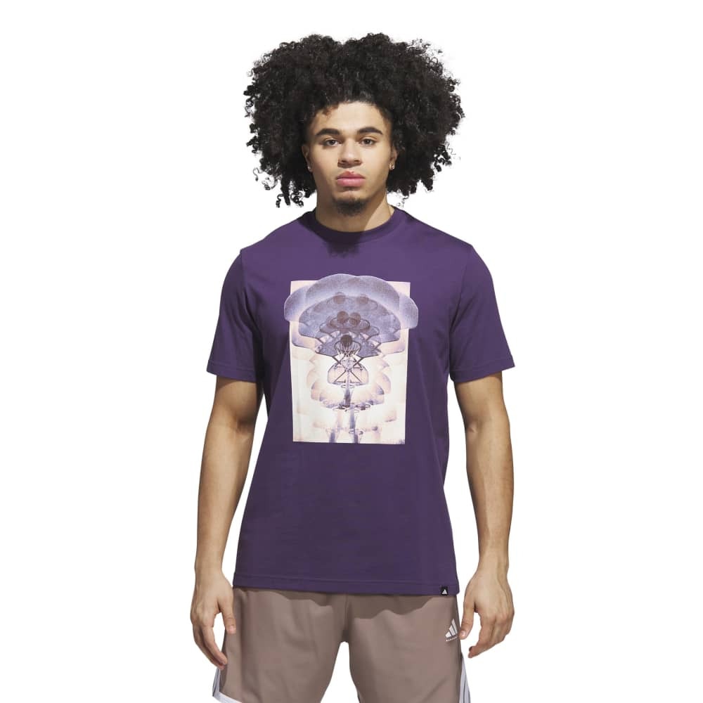 アディダス（adidas）（メンズ）Kaleidoscope Hoop グラフィックTシャツ KKQ87-JV8413