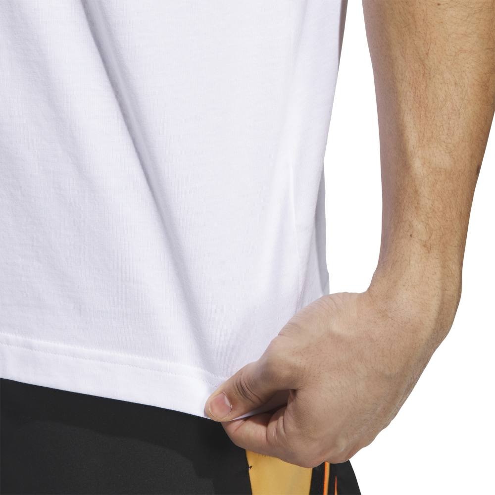 アディダス（adidas）（メンズ）Basketball Is Happiness グラフィックTシャツ KKQ95-JV8433