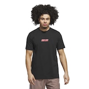 (メンズ)アディダス フープス グラフィック 半袖Tシャツ KPL08-JX1781