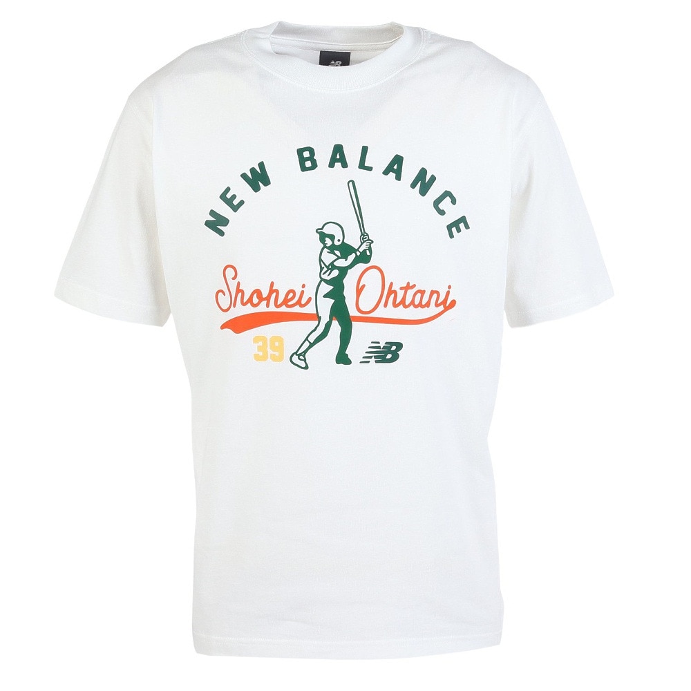 ニューバランス（new balance）（メンズ）Shohei Ohtani ショートスリーブTシャツ バッティング MT51727WT