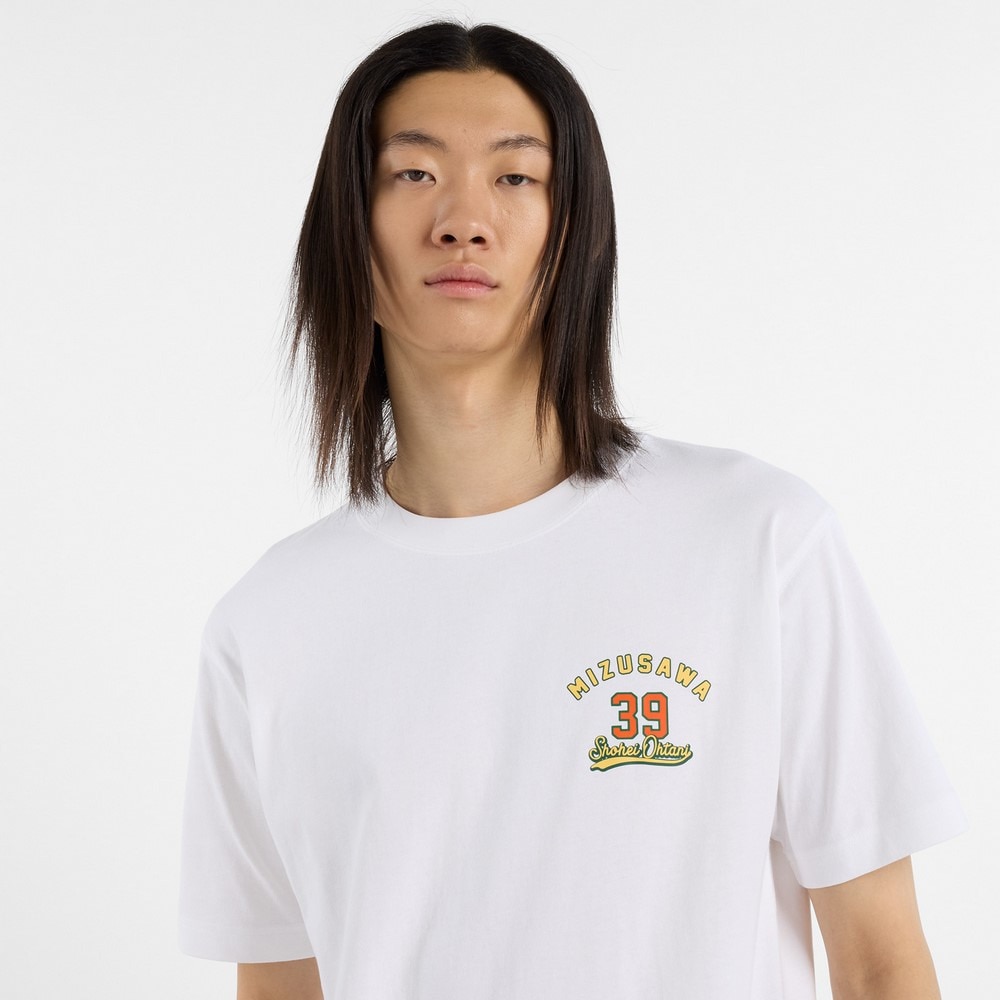 ニューバランス（new balance）（メンズ）大谷翔平 メモリーズ ショートスリーブTシャツ 39 mizusawa MT51737WT