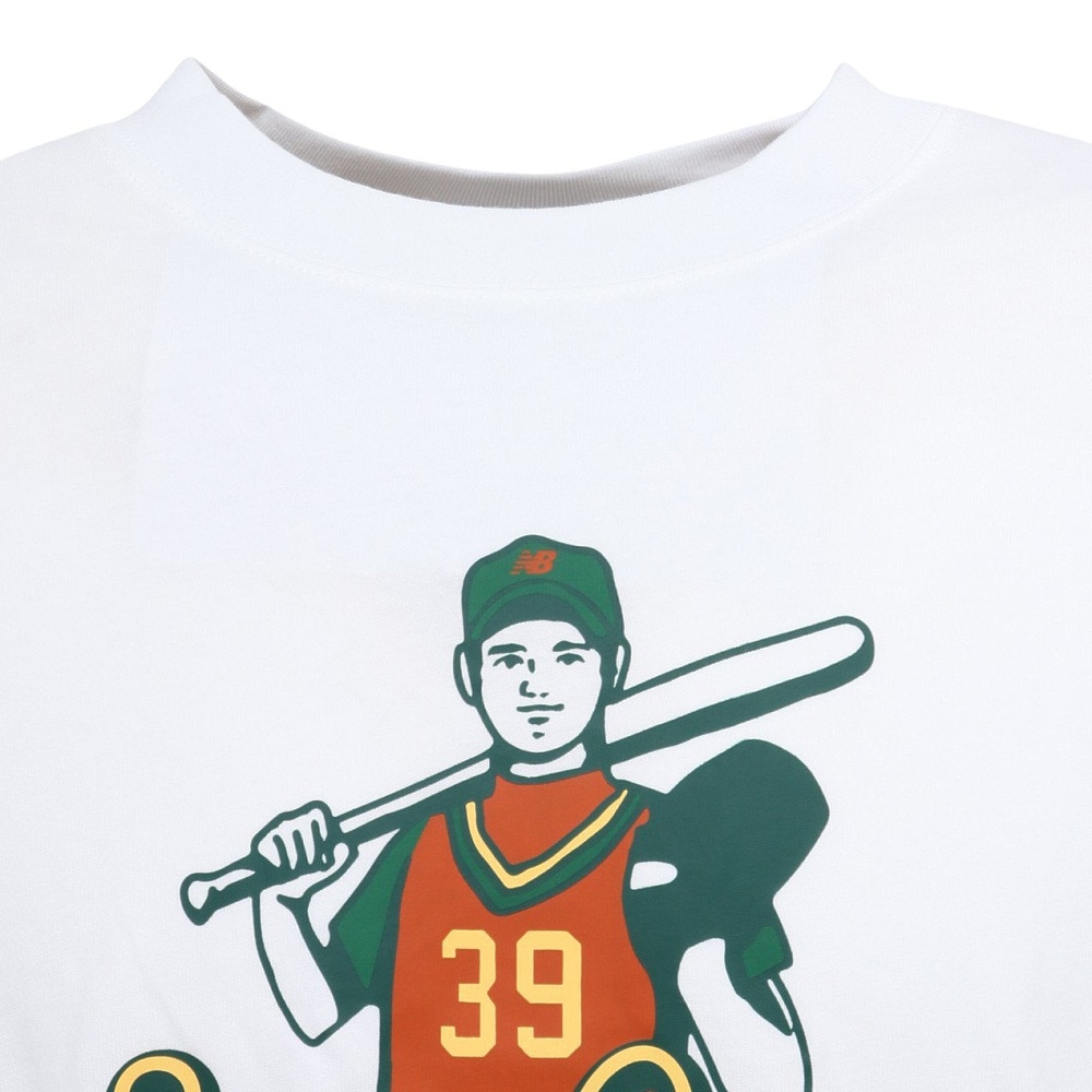ニューバランス（new balance）（メンズ）大谷翔平 メモリーズ ショートスリーブTシャツ 39 boy MT53818WT