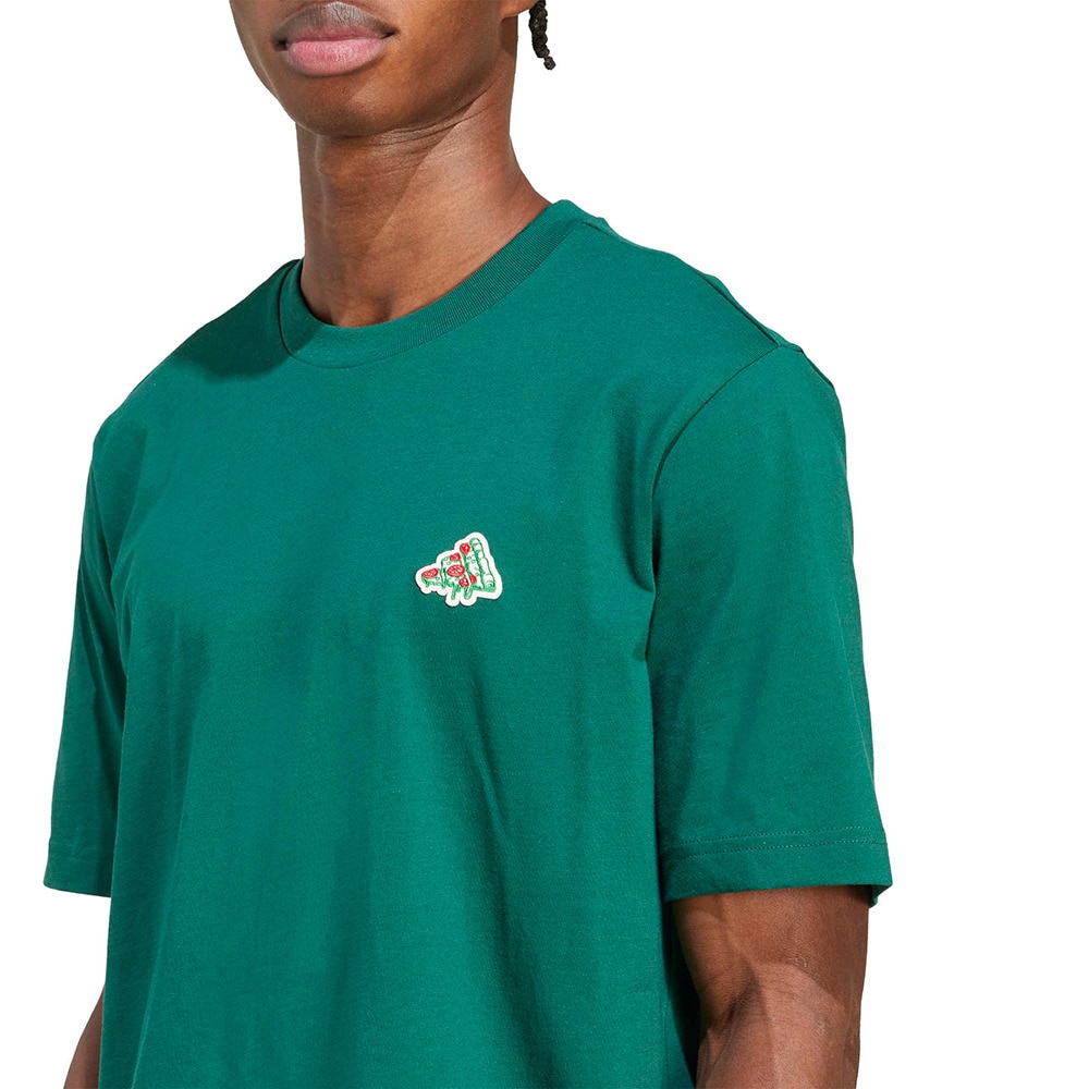 アディダス（adidas）（メンズ）ミニピザ グラフィックTシャツ JXY66-JM6482