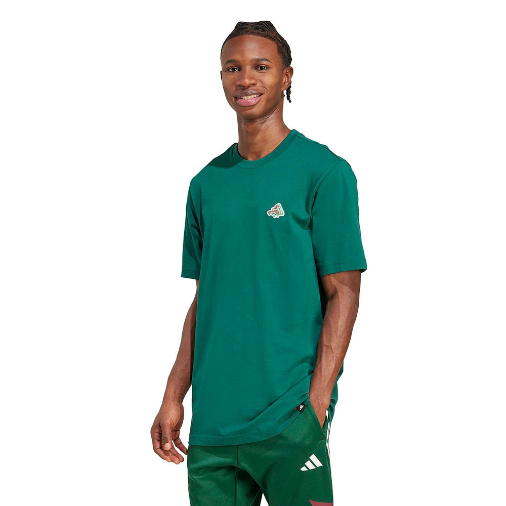 アディダス（adidas）（メンズ）ミニピザ グラフィックTシャツ JXY66-JM6482