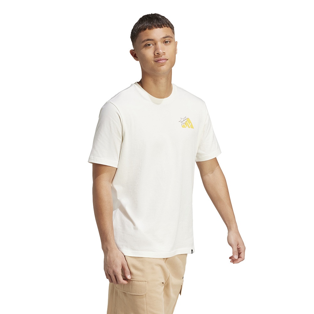 アディダス（adidas）（メンズ）フード グリルチーズ グラフィックTシャツ JXY47-JM6459