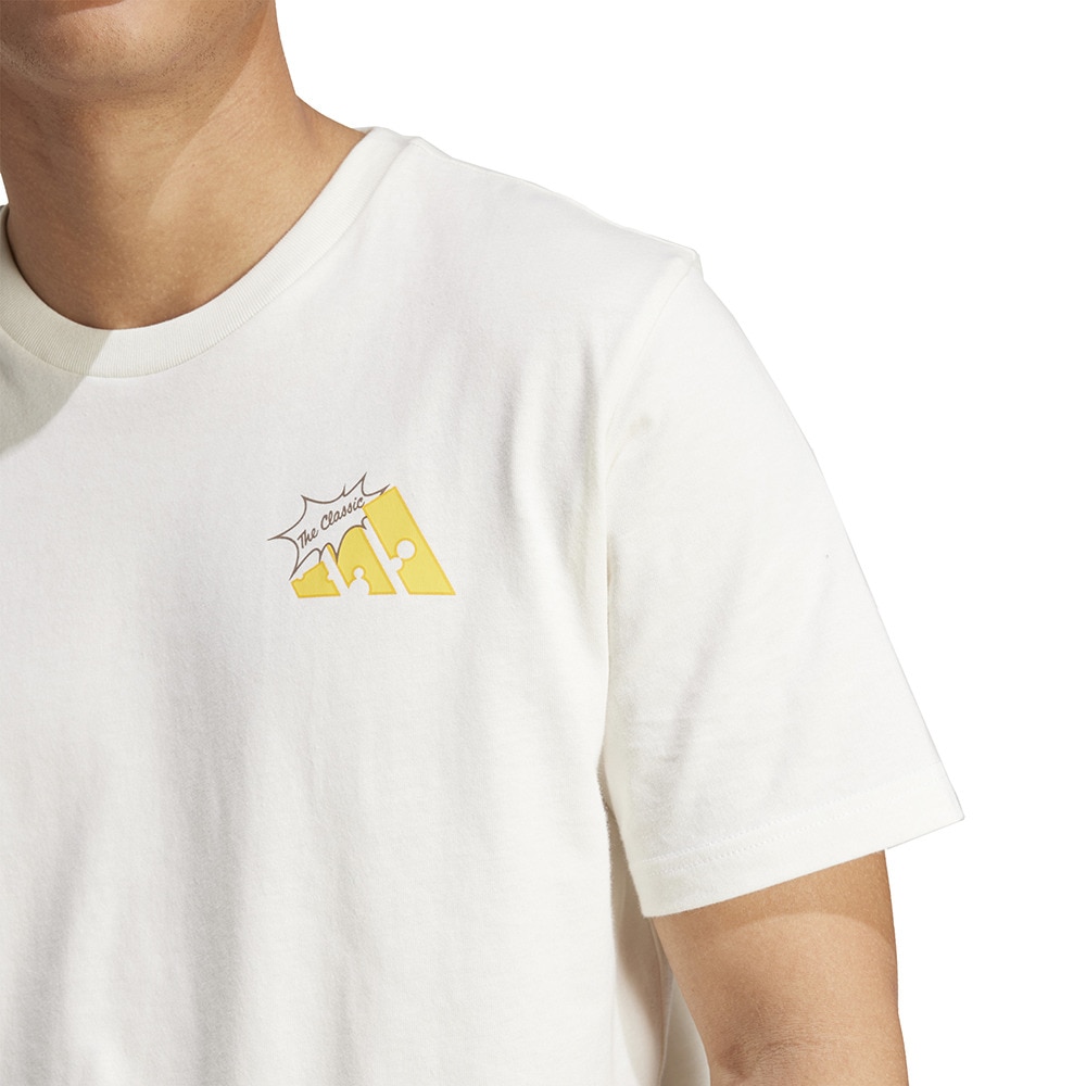 アディダス（adidas）（メンズ）フード グリルチーズ グラフィックTシャツ JXY47-JM6459
