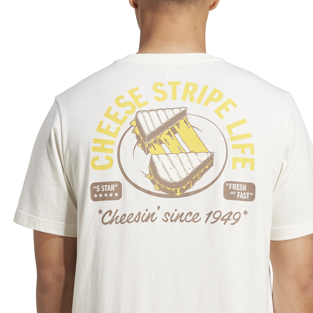 アディダス（adidas）（メンズ）フード グリルチーズ グラフィックTシャツ JXY47-JM6459