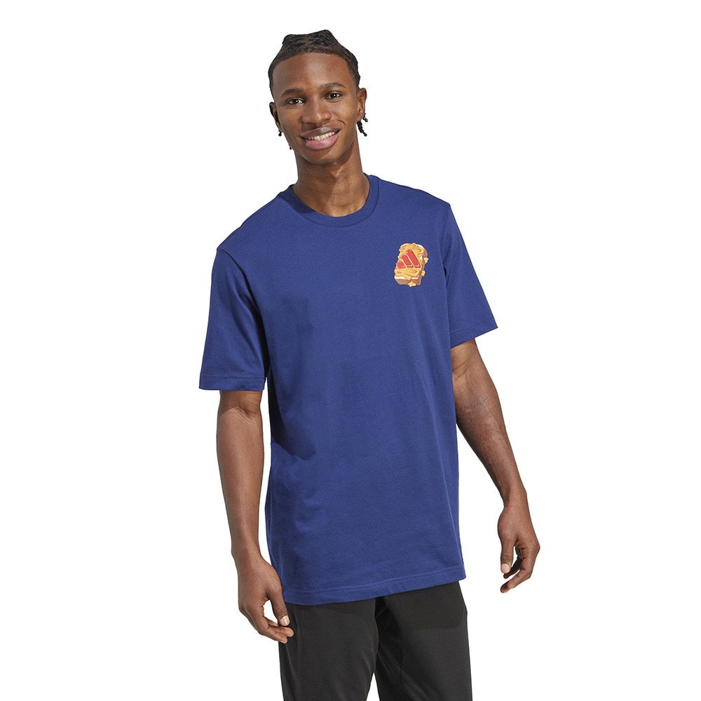 アディダス（adidas）（メンズ）フード ピーナッツバター&ジェリー グラフィックTシャツ KKU42-JW4343