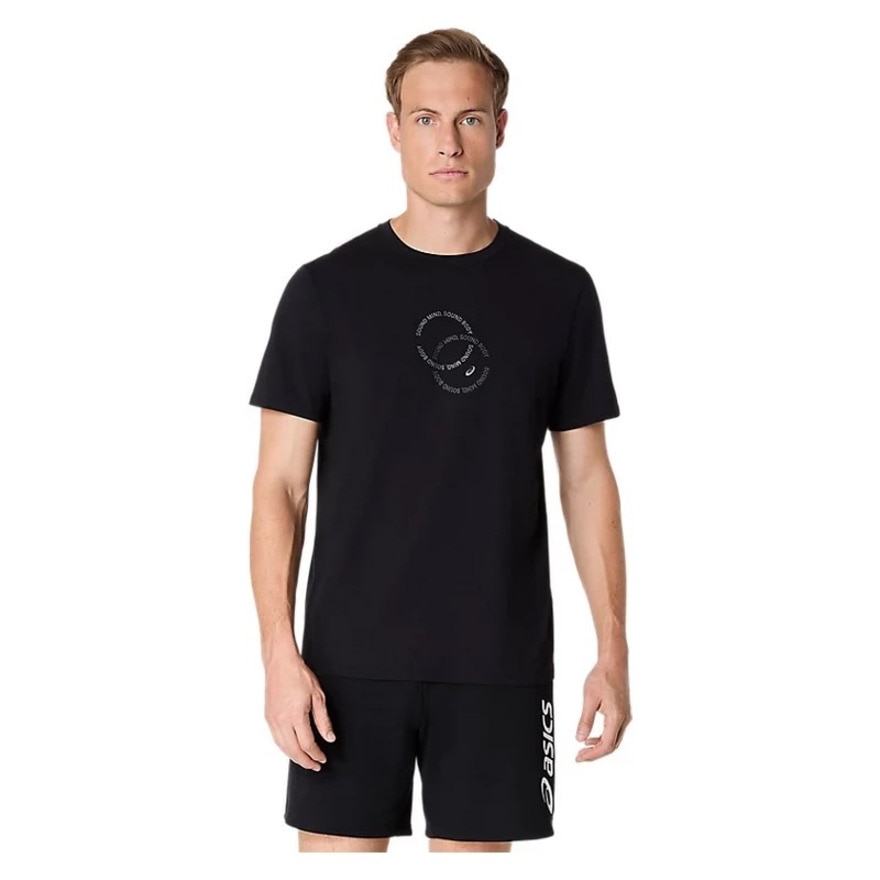 アシックス（ASICS）（メンズ）ASICS グラフィックシャツ 2031F150.001