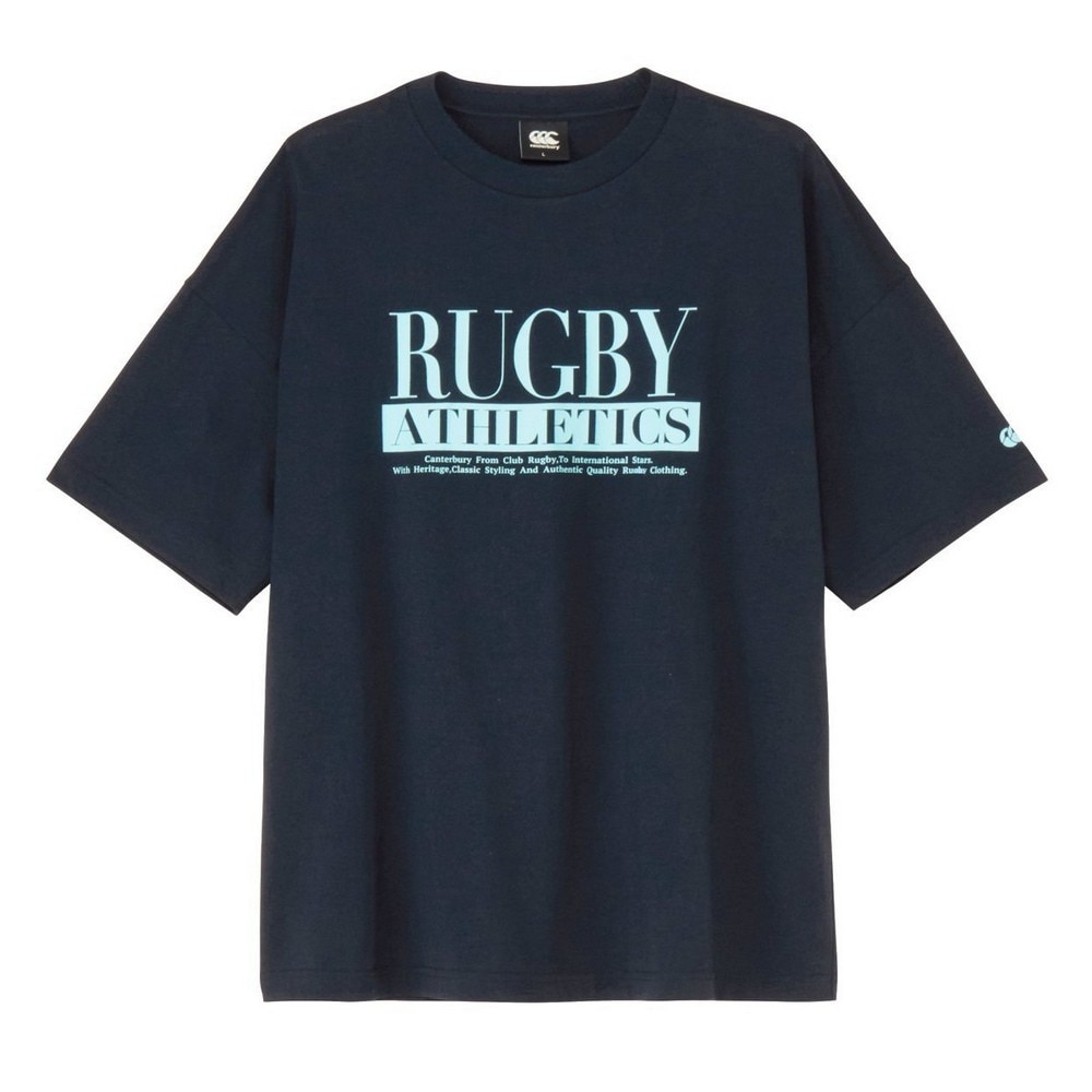 カンタベリー（canterbury）（メンズ、レディース）半袖 ロゴTシャツ RA325627 29