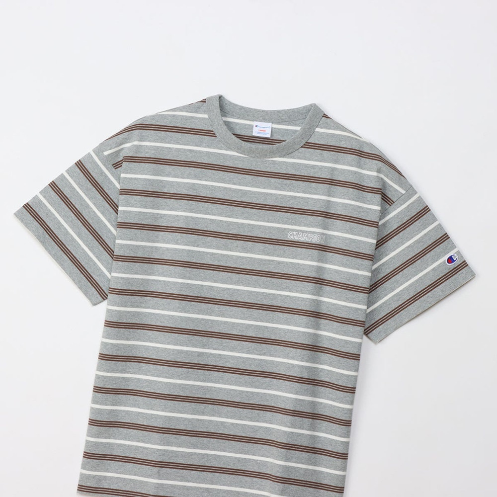 チャンピオン-ヘリテイジ（CHAMPION-HERITAGE）（メンズ）ショートスリーブボーダーTシャツ C3-C303 070