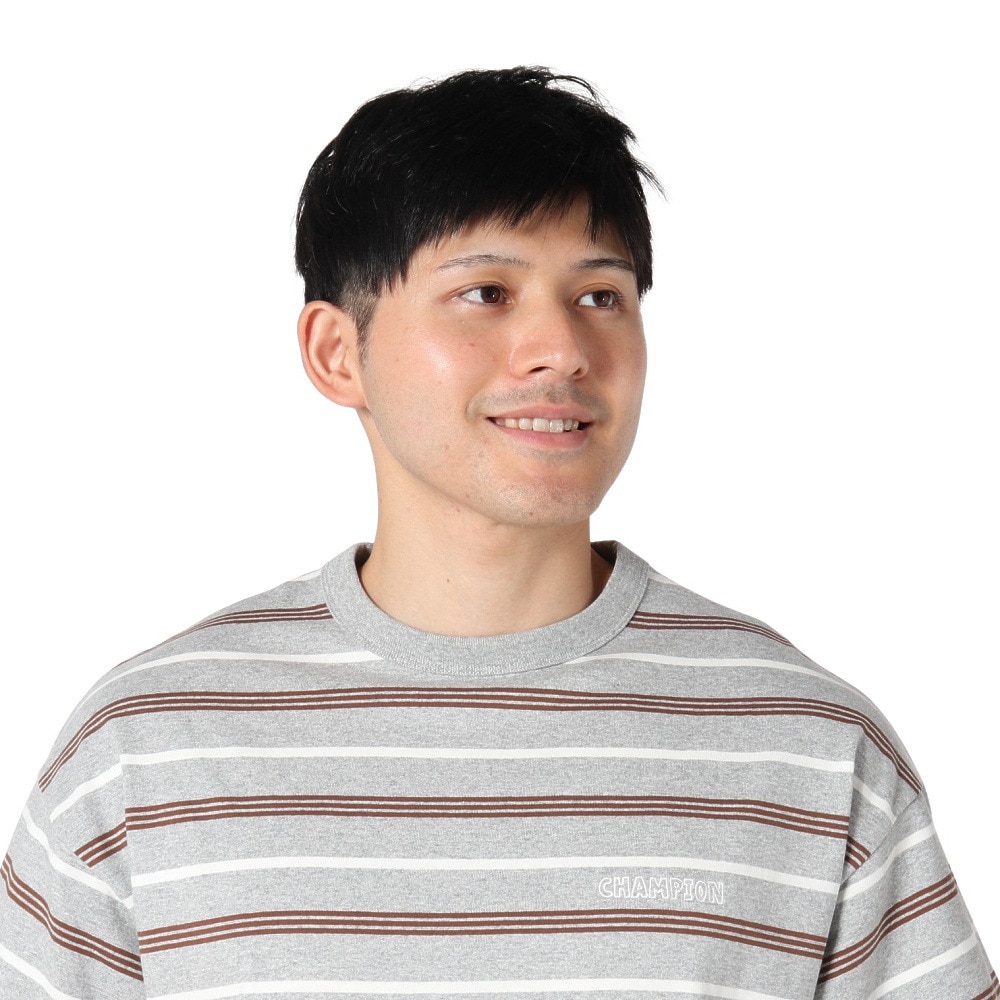 チャンピオン-ヘリテイジ（CHAMPION-HERITAGE）（メンズ）ショートスリーブボーダーTシャツ C3-C303 070