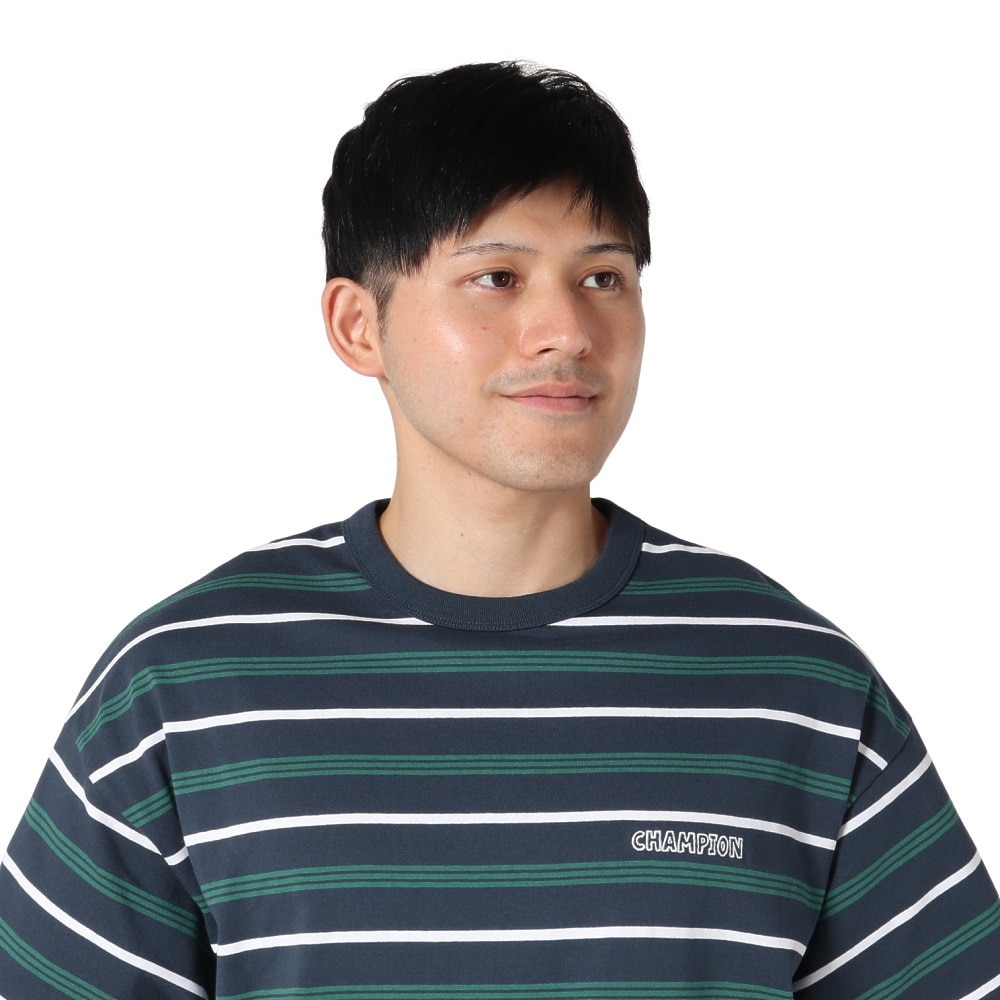 チャンピオン-ヘリテイジ（CHAMPION-HERITAGE）（メンズ）ショートスリーブボーダーTシャツ C3-C303 370