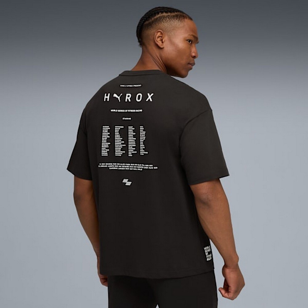 プーマ（PUMA）（メンズ）HYROX ライフスタイル 半袖 Tシャツ 527576 01 BLK