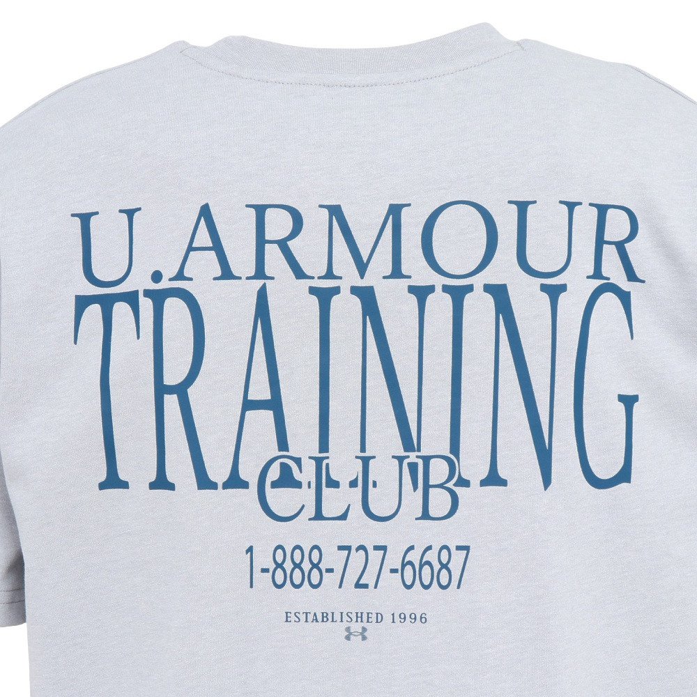 アンダーアーマー（UNDER ARMOUR）（メンズ）ヘビーウエイト パッチ ショートスリーブ Tシャツ 6012638 011