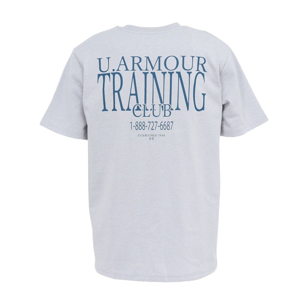 アンダーアーマー（UNDER ARMOUR）（メンズ）ヘビーウエイト パッチ ショートスリーブ Tシャツ 6012638 011