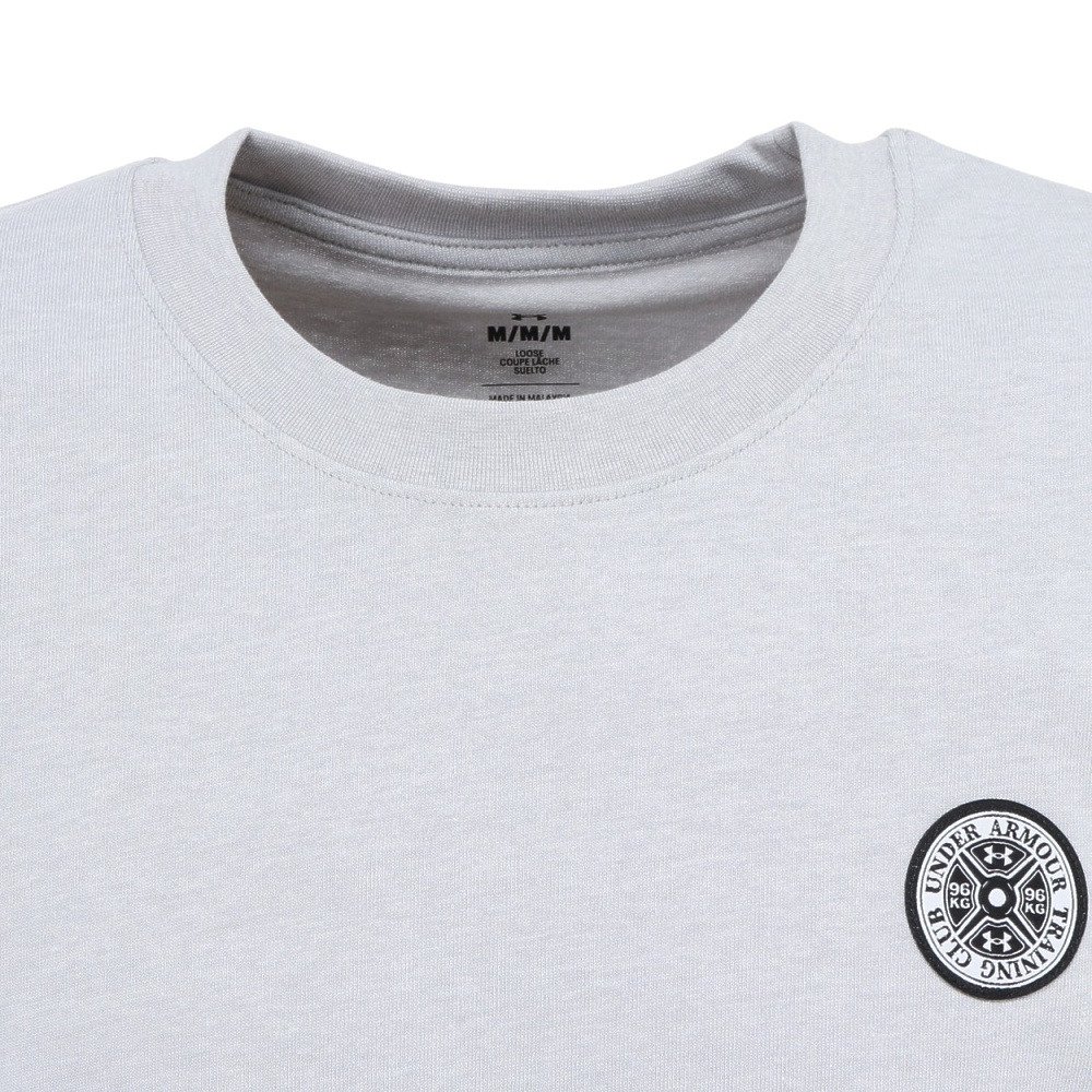 アンダーアーマー（UNDER ARMOUR）（メンズ）ヘビーウエイト パッチ ショートスリーブ Tシャツ 6012638 011