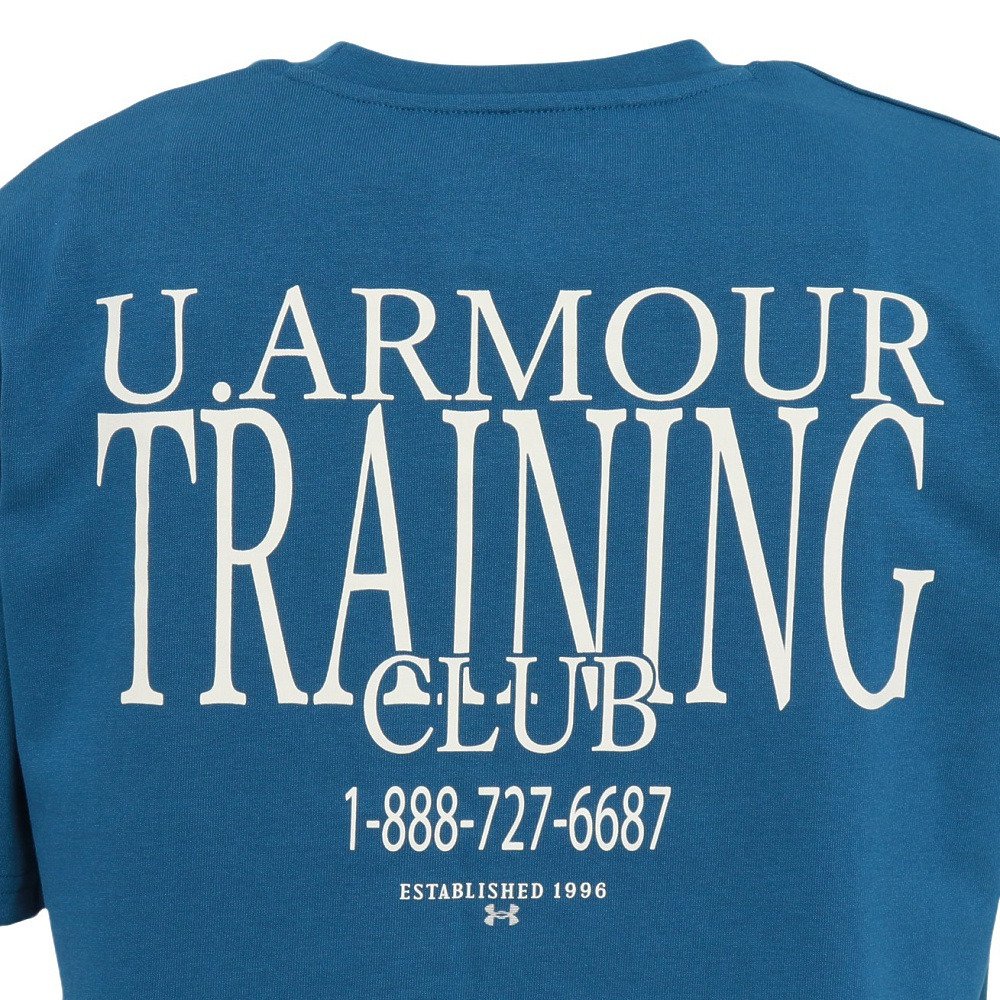 アンダーアーマー（UNDER ARMOUR）（メンズ）ヘビーウエイト パッチ ショートスリーブ Tシャツ 6012638 498