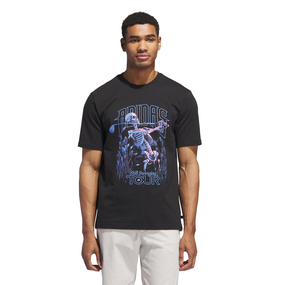 アディダス（adidas）（メンズ）ゴルフツアー グラフィックTシャツ G-KKR01-JX1760
