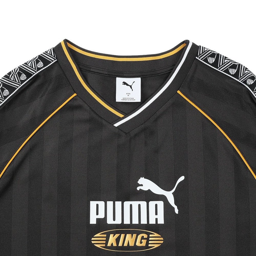 プーマ（PUMA）（メンズ）キング リラックスド フットボール 半袖Tシャツ 633985 01 BLK | スポーツ用品はスーパースポーツゼビオ