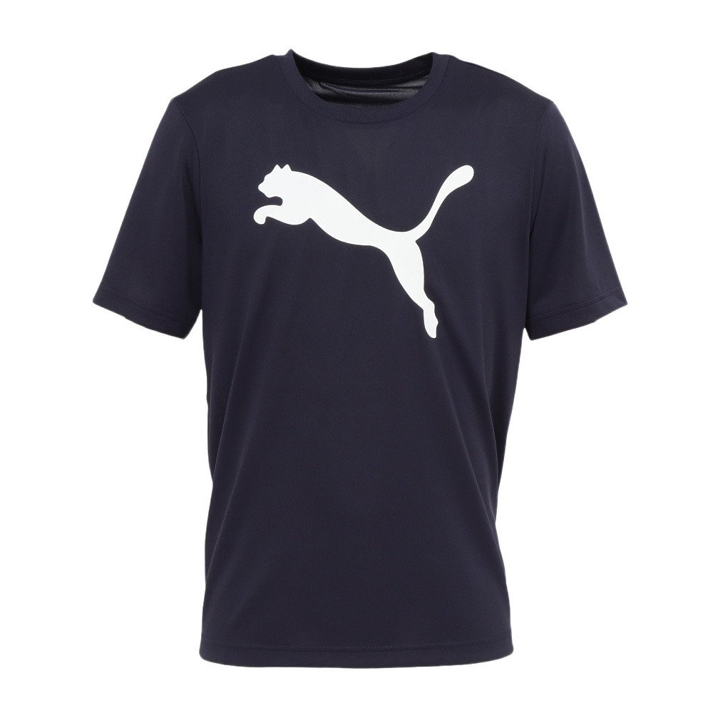 プーマ（PUMA）（メンズ）ESS プーマロゴ ポリ Tシャツ 687563 16 NVY