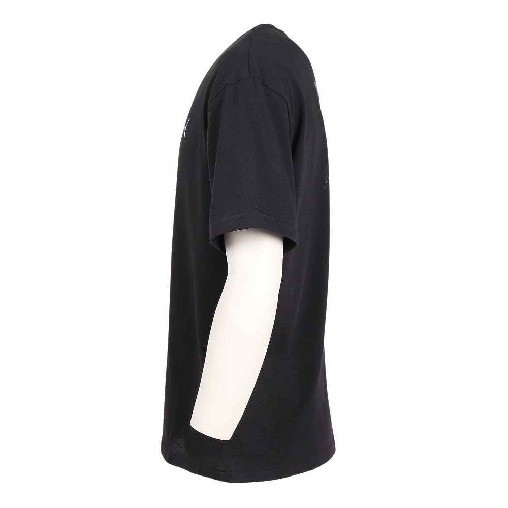 プーマ（PUMA）（メンズ）ESS エレベーテッド MX スケートボード 半袖Tシャツ 693413 01 BLK