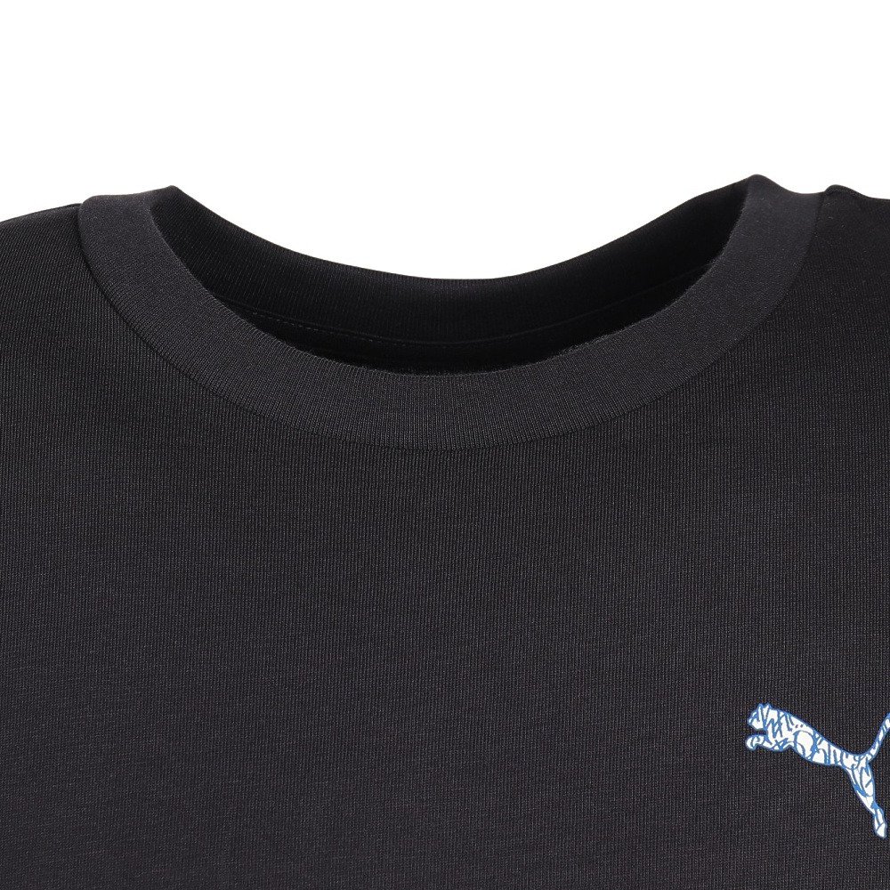 プーマ（PUMA）（メンズ）ESS エレベーテッド MX スケートボード 半袖Tシャツ 693413 01 BLK