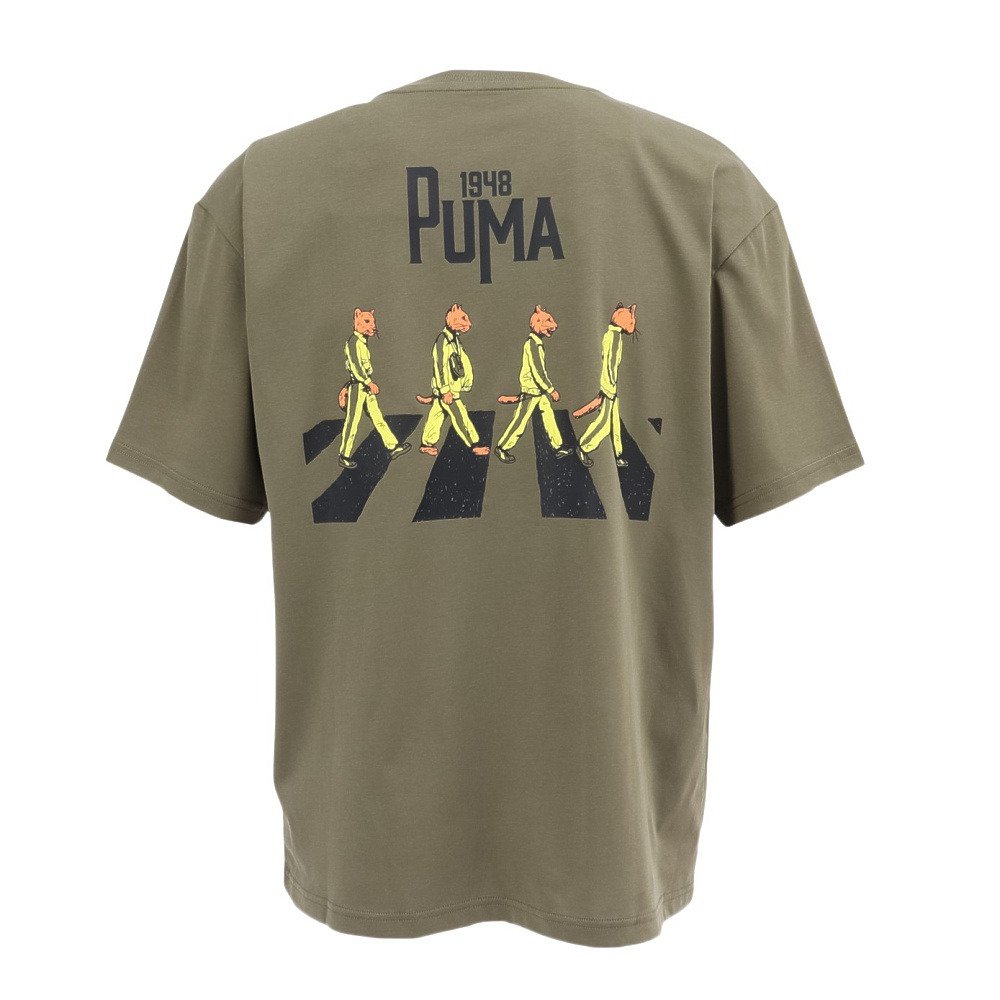 プーマ（PUMA）（メンズ）ESS エレベーテッド クール BK PT 半袖T