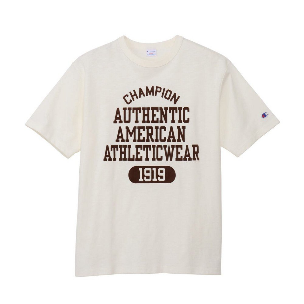 チャンピオン（CHAMPION）（メンズ）SLAB COLLEGE PRINT 半袖Tシャツ