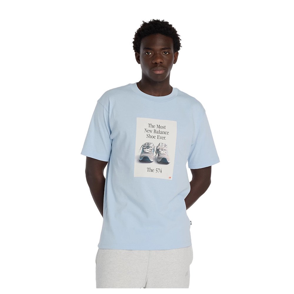 ニューバランス（new balance）（メンズ）574ADTシャツ MT61B0WFAA1