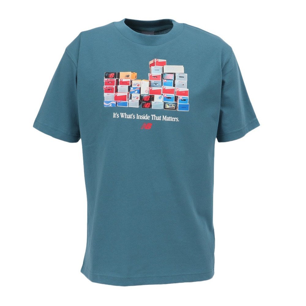 ニューバランス（new balance）（メンズ）ボックス 半袖Tシャツ